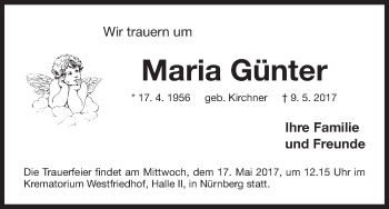 Anzeige von Maria Günter von MGO