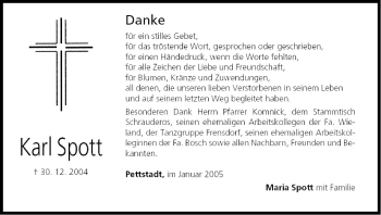 Anzeige von Karl Spott von MGO