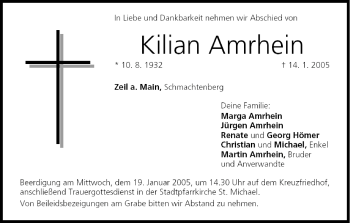 Anzeige von Kilian Amrhein von MGO