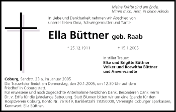 Anzeige von Ella Büttner von MGO