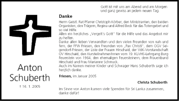 Anzeige von Anton Schuberth von MGO