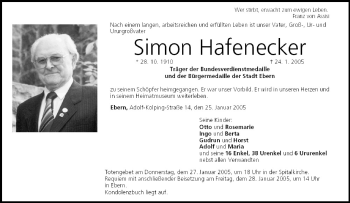 Anzeige von Simon Hafenecker von MGO