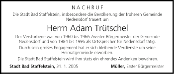 Anzeige von Adam Trütschel von MGO