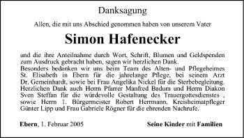 Anzeige von Simon Hafenecker von MGO