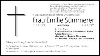 Anzeige von Emilie Sümmerer von MGO