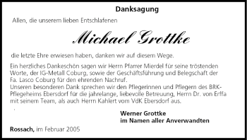 Anzeige von Michael Grottke von MGO