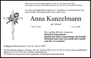Anzeige von Anna Kunzelmann von MGO