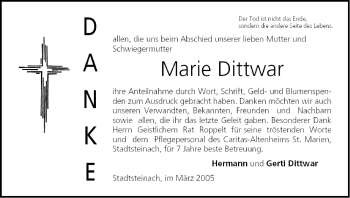 Anzeige von Marie Dittwar von MGO