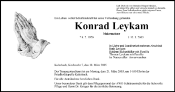 Anzeige von Konrad Leykam von MGO