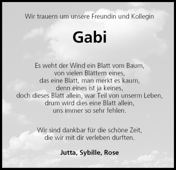 Anzeige von Gabi  von MGO