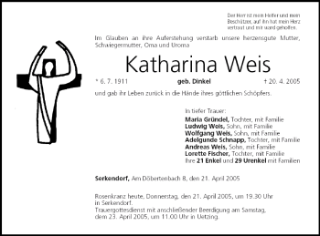 Anzeige von Katharina Weis von MGO