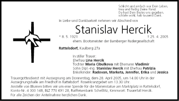 Anzeige von Stanislav Hercik von MGO