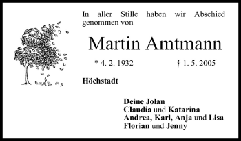 Anzeige von Martin Amtmann von MGO