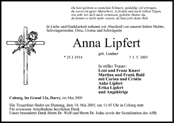 Anzeige von Anna Lipfert von MGO