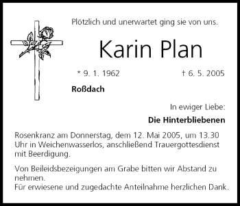 Anzeige von Karin Plan von MGO