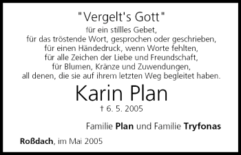 Anzeige von Karin Plan von MGO