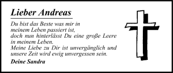 Anzeige von Andreas  von MGO