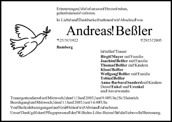 Anzeige von Andreas Beßler von MGO