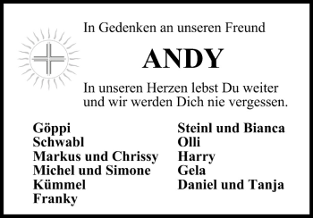 Anzeige von Andy  von MGO