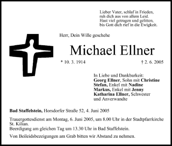Anzeige von Michael Ellner von MGO