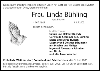 Anzeige von Linda Bühling von MGO