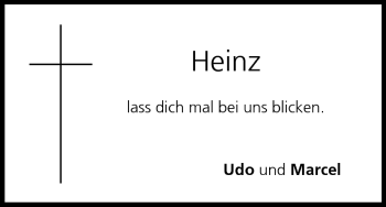 Anzeige von Heinz  von MGO