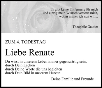 Anzeige von Renate  von MGO