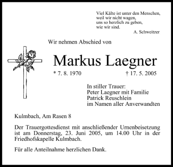 Anzeige von Markus Laegner von MGO