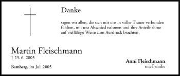 Anzeige von Martin Fleischmann von MGO