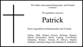 Anzeige von Patrick  von MGO