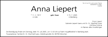 Anzeige von Anna Liepert von MGO