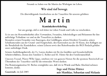 Anzeige von Martin  von MGO