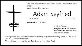 Anzeige von Adam Seyfried von MGO