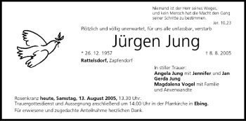 Anzeige von Jürgen Jung von MGO