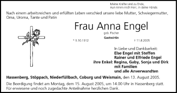 Anzeige von Anna Engel von MGO
