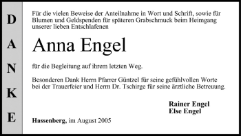 Anzeige von Anna Engel von MGO