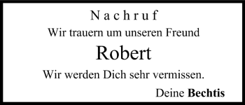 Anzeige von Robert  von MGO