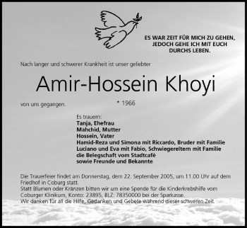 Anzeige von Amir-Hossein Khoyi von MGO