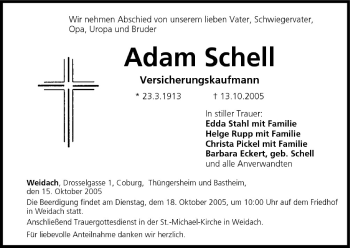 Anzeige von Adam Schell von MGO