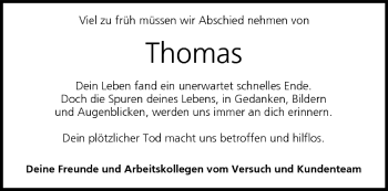 Anzeige von Thomas  von MGO