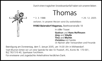 Anzeige von Thomas  von MGO