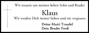 Anzeige von Klaus  von MGO