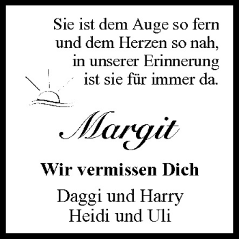 Anzeige von Margit  von MGO