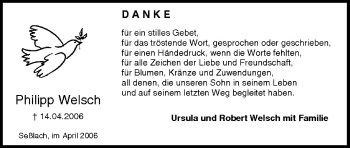 Anzeige von Philipp Welsch von MGO