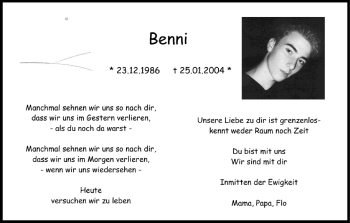 Anzeige von Benni  von MGO