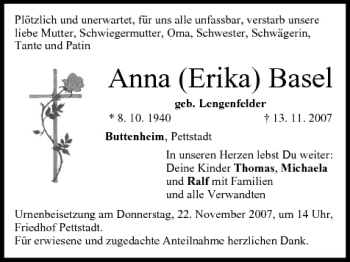 Anzeige von Anna Basel von MGO