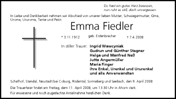 Anzeige von Emma Fiedler von MGO
