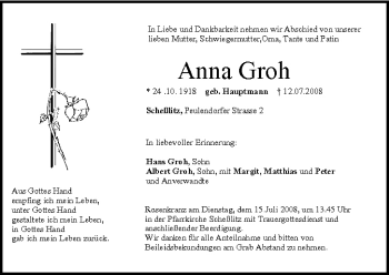 Anzeige von Anna Groh von MGO