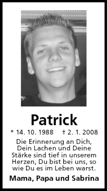 Anzeige von Patrick Nützel von MGO