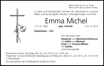 Anzeige von Emma Michel von MGO